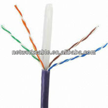 Cat 6 FTP LSZH LAN Cable Ethernet con 23AWG Conductor de cobre trenzado